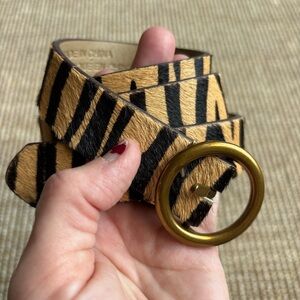 Urban Outfitters Animal Print Belt Size Small